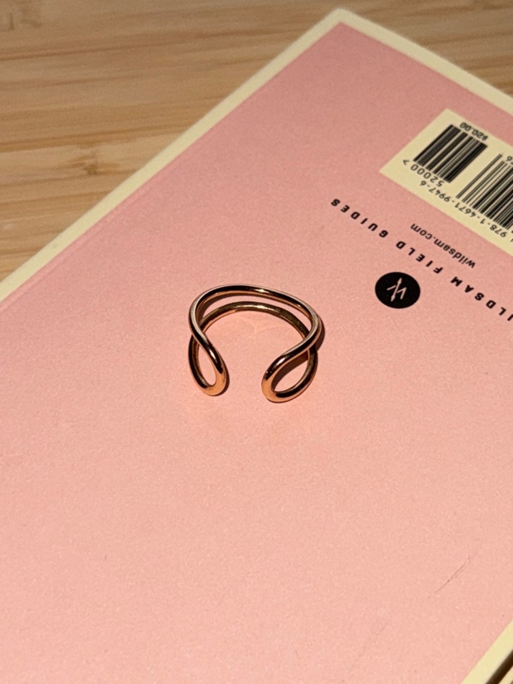 Minimalist Gold Open Twist Ring - Women Jewelry